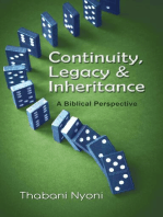 Continuity, Legacy & Inheritance: A Biblical Perspective