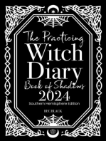 The Practicing Witch Diary - Book of Shadows - 2024 - Southern Hemisphere