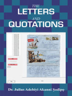 The Letters and Quotations
