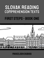 Slovak Reading Comprehension Texts: First Steps - Book One: Slovak Reading Comprehension Texts