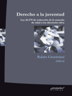 Derecho a la juventud: Ley Nº 26.579 de reducción de la mayoría de edad a los dieciocho años