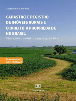 Cadastro e Registro de Imóveis rurais e o direito à propriedade no Brasil: integração dos cadastros e segurança jurídica