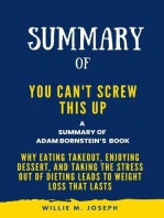 Summary of You Can't Screw This Up By Adam Bornstein