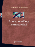 Praxis, sentido y normatividad: Hacia una reconstrucción pragmática de las acciones humanas