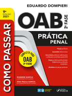 Como passar OAB 2ª fase: Prática penal