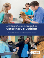 An Interprofessional Approach to Veterinary Nutrition