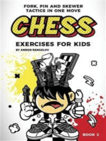 Fork, Pin and Skewer Tactics in One Move: Chess Exercises for Kids