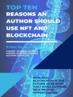 Top Ten Reasons an Author Should use NFT and Blockchain with Their Electronic Books?