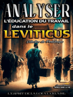 Analyse de l'Enseignement du Travail dans le Leviticus