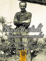 Henri H. Stahl: Epistolar monografist