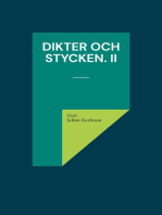 Dikter och Stycken. II: Mörkerflykt och ljuskänning.