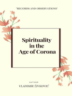 Spirituality in the Age of Corona