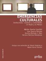 Emergencias culturales: Instituciones, creadores y comunidades en Brasil y en México