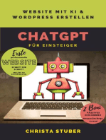 ChatGPT für Einsteiger: Website mit KI &amp; WordPress erstellen