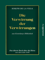 Die Verwirrung der Verwirrungen: Kostolanys Bibliothek. Das älteste Buch über die Börse