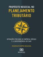 Propósito negocial no planejamento tributário