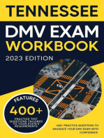 Tennessee DMV Exam Workbook: 400+ Practice Questions to Navigate Your DMV Exam With Confidence: DMV practice tests Book