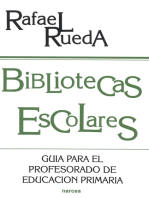 Bibliotecas escolares: Guía para el profesorado de Educación Primaria