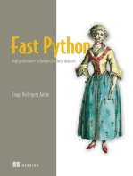 Fast Python: High performance techniques for large datasets