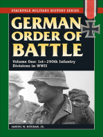 German Order of Battle: 1st–290th Infantry Divisions in WWII