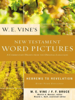 W. E. Vine's New Testament Word Pictures