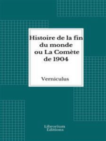 Histoire de la fin du monde ou La Comète de 1904