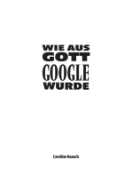 Wie aus Gott Google wurde