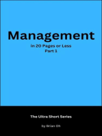 Management in 20 Pages or Less