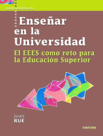 Enseñar en la Universidad: El EEES como reto para la Educación Superior