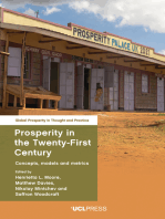 Prosperity in the Twenty-First Century: Concepts, models and metrics