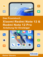 Das Praxisbuch Xiaomi Redmi Note 12 & Redmi Note 12 Pro - Anleitung für Einsteiger