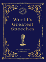 World's Greatest Speeches (Deluxe Hardbound Edition)