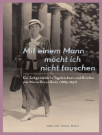 Mit einem Mann möcht ich nicht tauschen: Ein Zeitgemälde in Tagebüchern und Briefen der Marie Bruns-Bode (1885-1952)