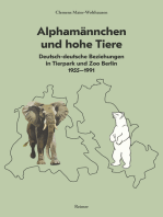 Alphamännchen und hohe Tiere: Deutsch-deutsche Beziehungen in Tierpark und Zoo Berlin, 1955–1991