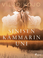 Sinisen kammarin uni: -