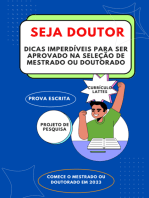 Seja Doutor!