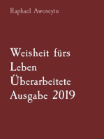 Weisheit fürs Leben Überarbeitete Ausgabe 2019