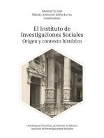 El Instituto de Investigaciones Sociales: origen y contexto histórico