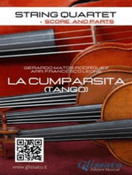La Cumparsita - String Quartet parts and score