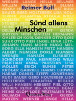 Sünd allens Minschen