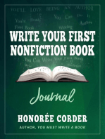 Write Your First Nonfiction Book JOURNAL: Write Your First Nonfiction Book Series