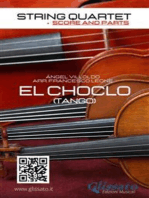 El Choclo - String Quartet sheet music (parts and score)