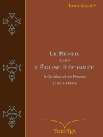 Le Réveil dans l'Église Réformée: à Genève et en France (1810 à 1850)