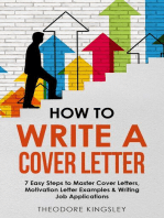 How to Write a Cover Letter