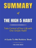 Summary of The High 5 Habit: Take Control of Your Life with One Simple Habit | A Guide To Mel Robbins' Book