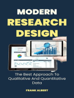 Modern Research Design: The Best Approach To Qualitative And Quantitative Data