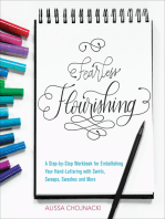 Fearless Flourishing: A Step-by-Step Workbook for Embellishing Your Hand Lettering with Swirls, Swoops, Swashes and More