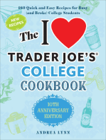The I Love Trader Joe's College Cookbook: 180 Quick and Easy Recipes for Busy (And Broke) College Students