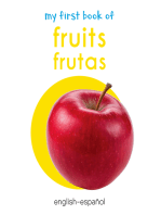 My First Book of Fruits (English - Español)