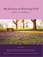 My journey in Knowing God